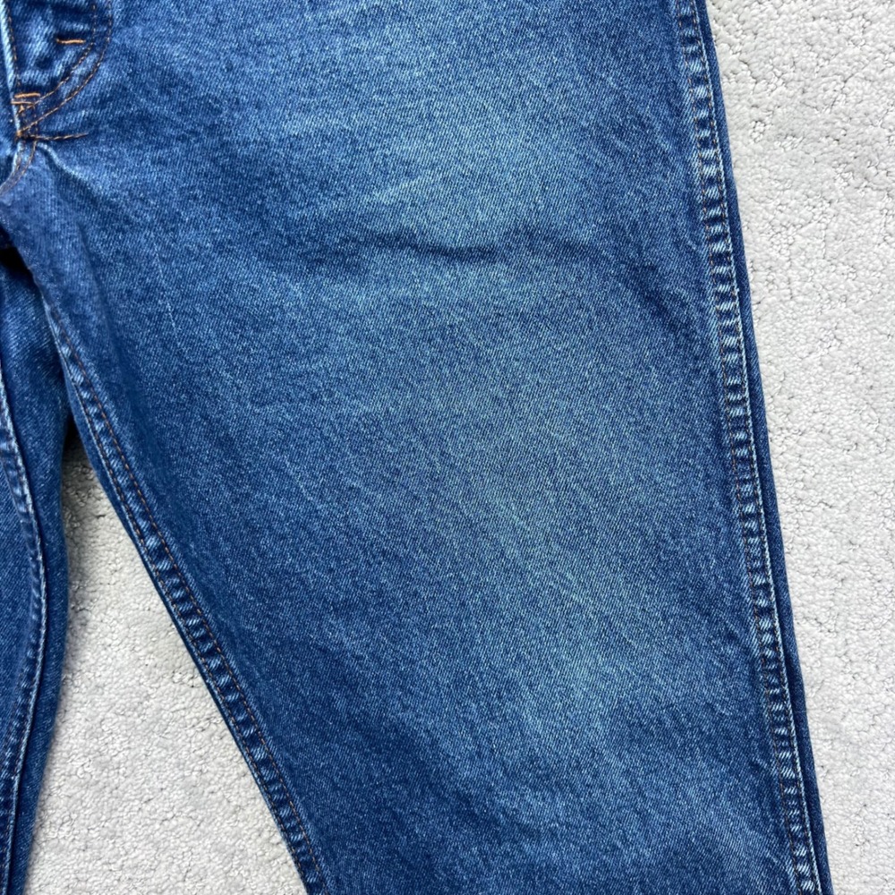 VTG Saddle King Jeans 38x30(36x28.5) Blue Denim Western Cowboy Talon Zipper USA - Picture 7 of 16